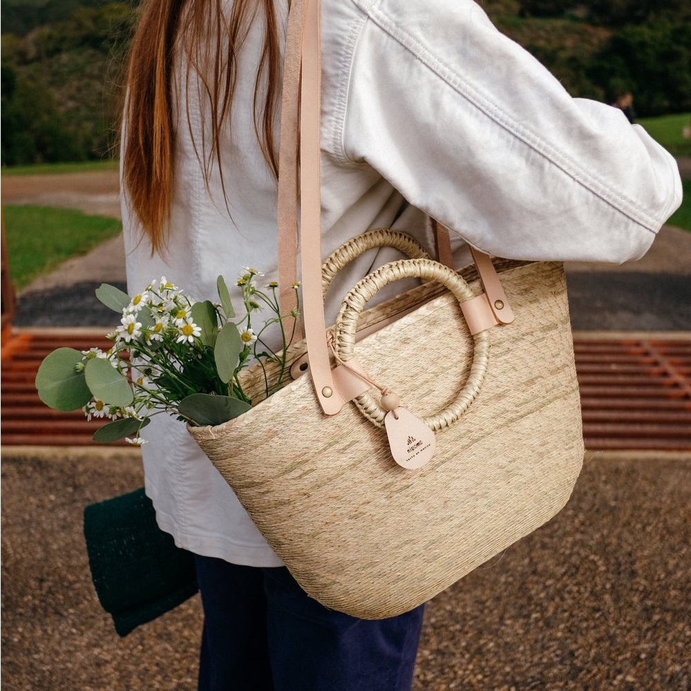 Tote Basket Bag